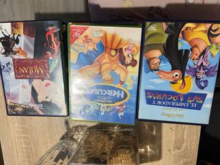 Películas DVD DISNEY Los Croods, Robots, Cars, Rio