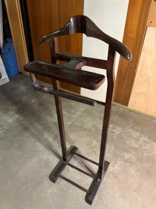 Galan de noche vintage madera