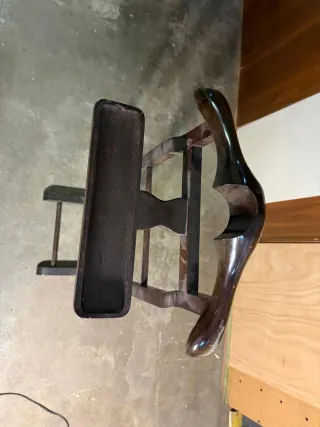 Galan de noche vintage madera