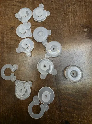 Pinzas diez piezas  para sujetar edredones