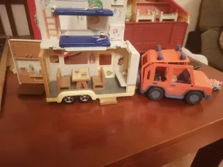 Lote Bluey: Casa, Coche, Caravana y Unicornio