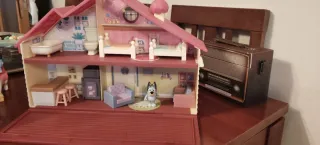 Lote Bluey: Casa, Coche, Caravana y Unicornio