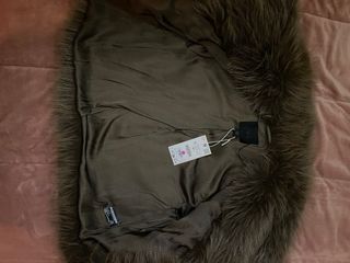 Abrigo pelo Zara Talla S