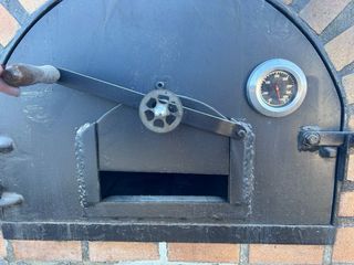 Horno de leña artesanal de obra