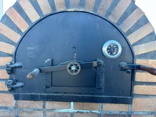 Horno de leña artesanal de obra