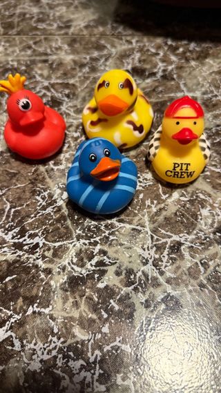 Lote 4 Patos de Goma