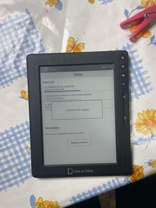 Libro electrónico Casa del Libro para piezas