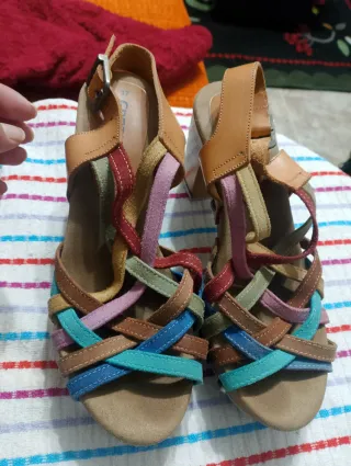 Sandalias Creeks Multicolor Talla 37