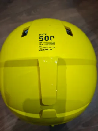 Casco infantil esquí Wed'ze amarillo