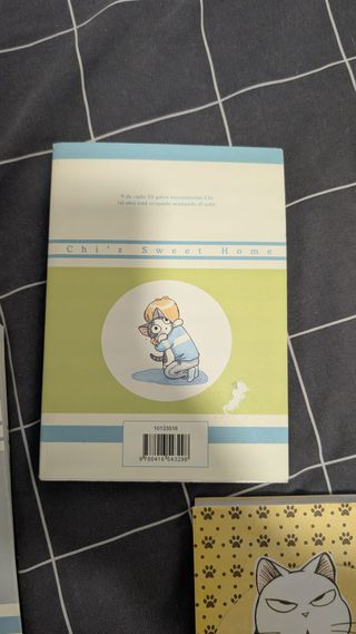 Pack Manga Gatos: Chi y Gato Gordo