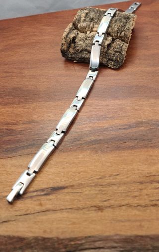 Pulsera fina acero inoxidable