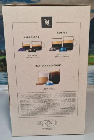 Cafetera Nespresso Vertuo Plus negra