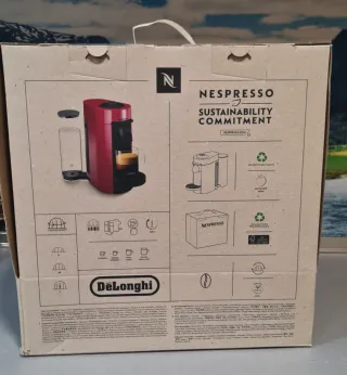 Cafetera Nespresso Vertuo Plus negra