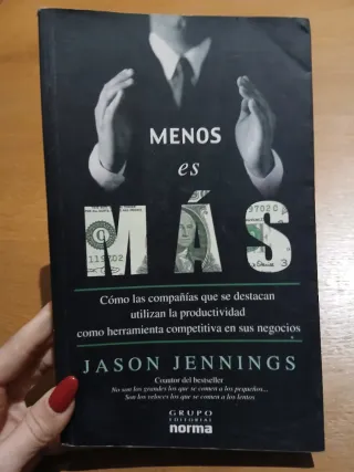 Menos es m s c¢mo las compa¤¡as que se destacan...