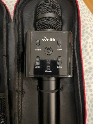 Micrófono Go azen! con funda