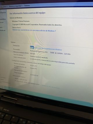 Portátil ASUS Negro