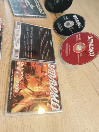 Lote CDs Amnesia Ibiza 2001-2002