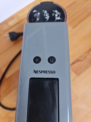 Cafetera Nespresso Krups Gris