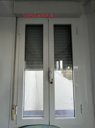 Lote 11 Ventanas PVC con Persianas y Mosquiteras