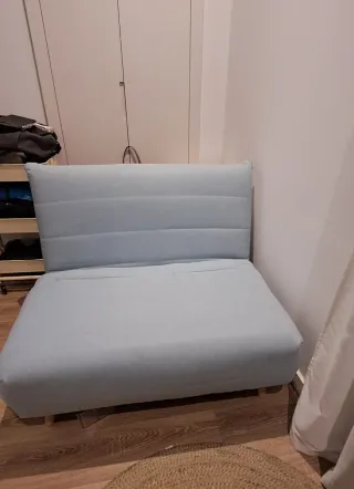 Sofá Cama 1 Plaza Azul Turquesa