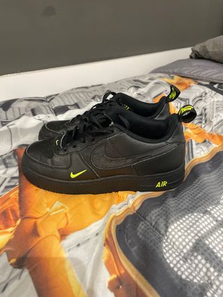 Nike Air Force 1 Negro/Verde