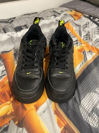 Nike Air Force 1 Negro/Verde