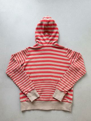 Chaqueta Nike a Rayas Rojas y Beige