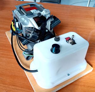 Motor auxiliar para taller