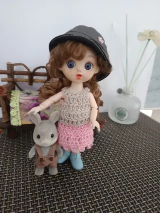 Muñeca BJD Ob11 Articulada 15 cm