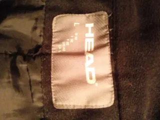 Pantalón de esquí / snowboard negro. Marca HEAD