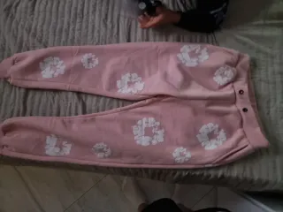 Pantalón Denim Tears Rosa