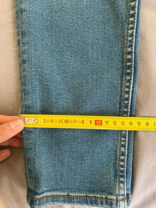 Pantalón vaquero Mango hombre azul