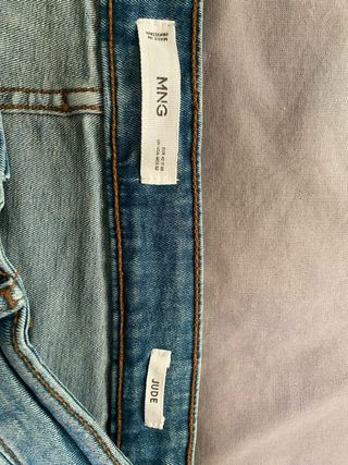 Pantalón vaquero Mango hombre azul