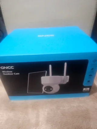 Cámara Vigilancia Exterior GNCC Inalámbrica wifi.