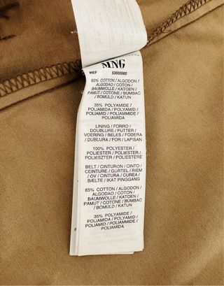 Parka Mango Verde Militar con Capucha