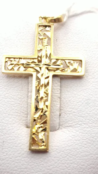Cruz de oro 18k