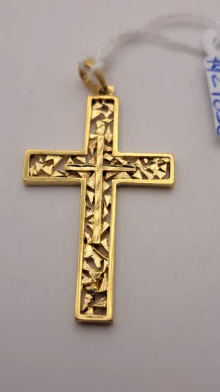 Cruz de oro 18k