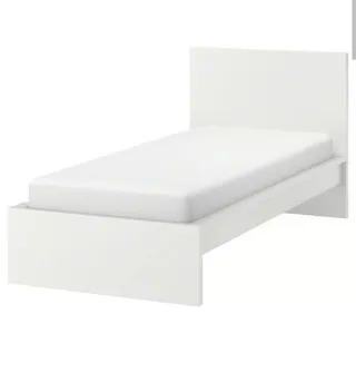 Estructura Cama Blanca 90x200cm