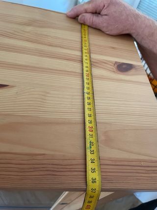 Vitrina Ikea Hemnes Madera y Cristal