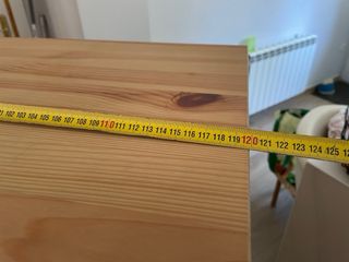 Vitrina Ikea Hemnes Madera y Cristal