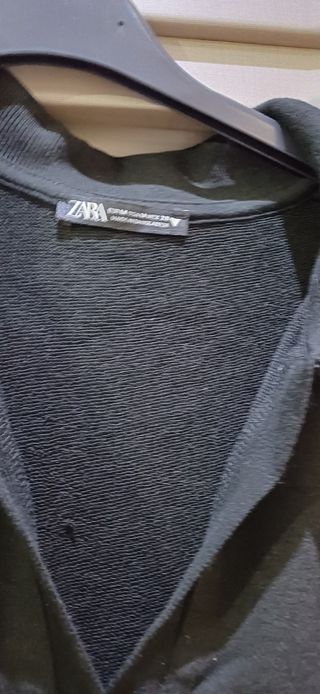 Abito lungo sportivo Zara nero Taglia M