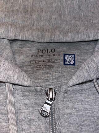 Sudadera Ralph Lauren Gris