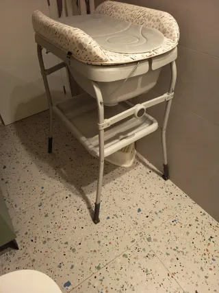 Bañera cambiador bebé