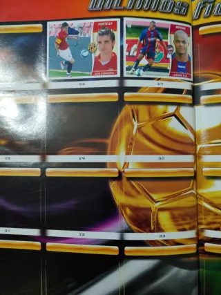 Álbum Cromos Liga 2006/2007 parte 3