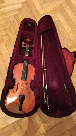 Violín 1/2 para principiantes con funda