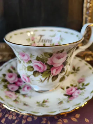 Tazza Royal Albert June doppio piattino