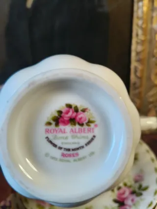 Tazza Royal Albert June doppio piattino