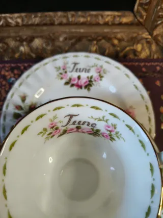 Tazza Royal Albert June doppio piattino