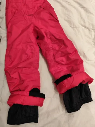 Peto de esquí rosa 110-116