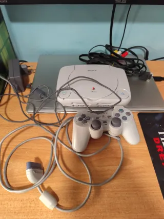 Sony PS one Consola Gris/Blanca